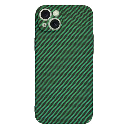 Custodia per Apple iPhone 15 Plus, Techsuit, Carbonite FiberShell, Verde