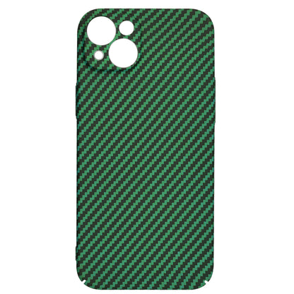 Custodia per Apple iPhone 15 Plus, Techsuit, Carbonite FiberShell, Verde