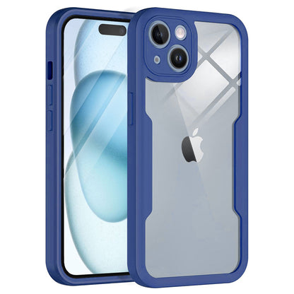 Custodia per Apple iPhone 15 Plus, Techsuit, ColorVerse 360, Blu