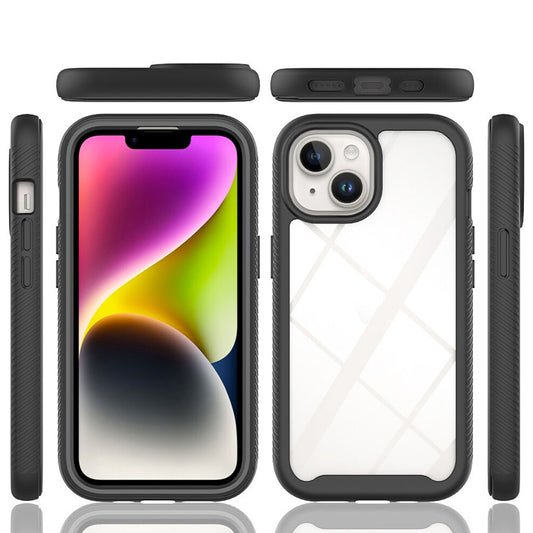 Custodia per Apple iPhone 15 Plus, Techsuit, Defense360 Pro, Nera