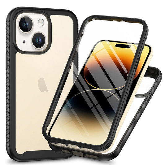 Custodia per Apple iPhone 15 Plus, Techsuit, Defense360 Pro, Nera