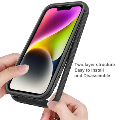 Custodia per Apple iPhone 15 Plus, Techsuit, Defense360 Pro, Nera