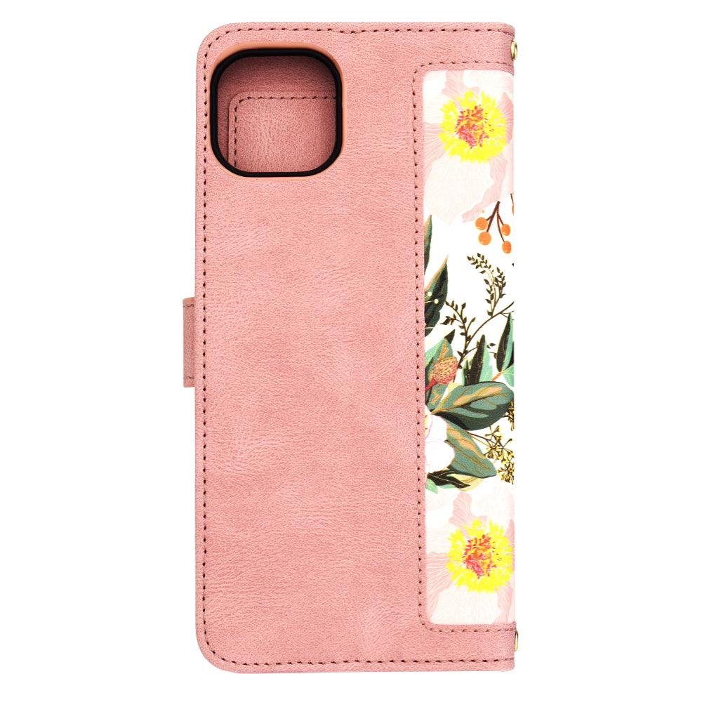 Custodia per Apple iPhone 15 Plus, Techsuit, FlipCraft, Rosa