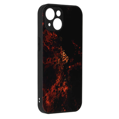 Custodia per Apple iPhone 15 Plus, Techsuit, Glaze, Rossa