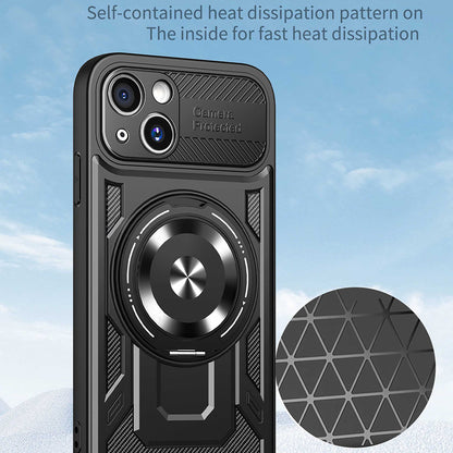 Custodia per Apple iPhone 15 Plus, Techsuit, RuggedCam, Viola