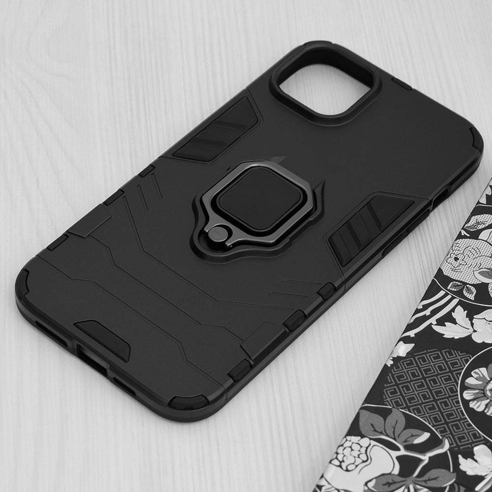 Custodia per Apple iPhone 15 Plus, Techsuit, Shield, Nera