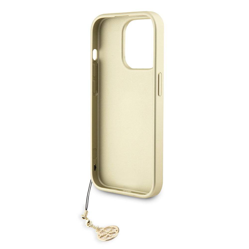 Custodia per Apple iPhone 15 Pro Max, Guess, 4G Charm, Grigio