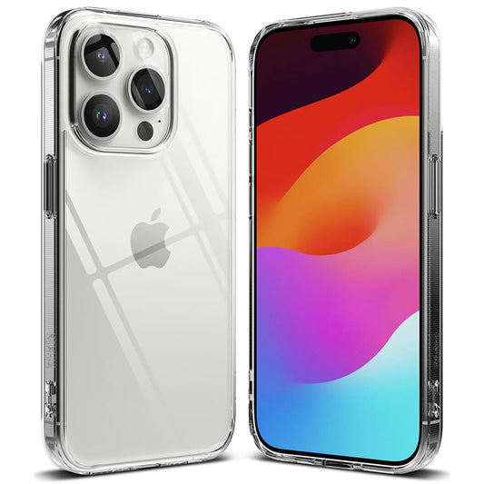 Custodia per Apple iPhone 15 Pro Max, Ringke, Fusion, Trasparente