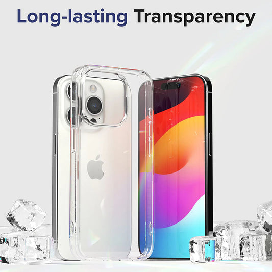 Custodia per Apple iPhone 15 Pro Max, Ringke, Fusion, Trasparente