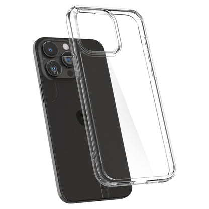 Custodia per Apple iPhone 15 Pro Max, Spigen, Ultra Hybrid, Trasparente