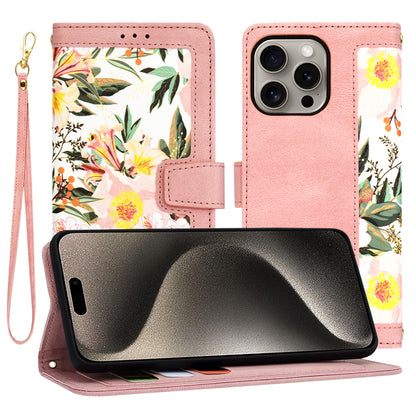 Custodia per Apple iPhone 15 Pro Max, Techsuit, FlipCraft, Rosa