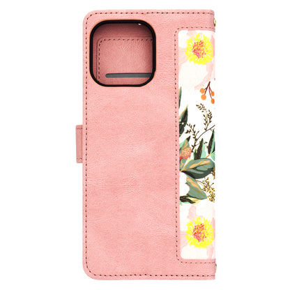 Custodia per Apple iPhone 15 Pro Max, Techsuit, FlipCraft, Rosa