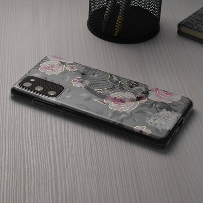 Custodia per Apple iPhone 15 Pro Max, Techsuit, Marble, Grigio