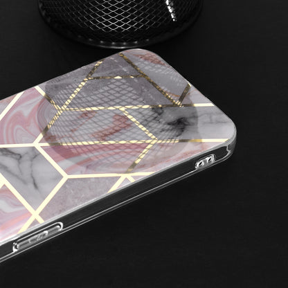 Custodia per Apple iPhone 15 Pro Max, Techsuit, Marble, Rosa