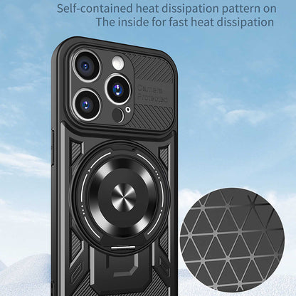 Custodia per Apple iPhone 15 Pro Max, Techsuit, RuggedCam, Viola