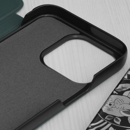 Custodia per Apple iPhone 15 Pro, Techsuit, eFold, Verde