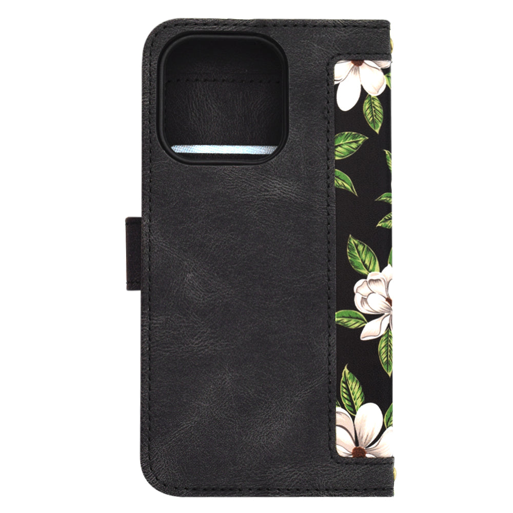 Custodia per Apple iPhone 15 Pro, Techsuit, FlipCraft, Nera