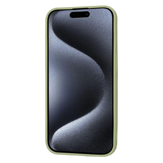 Custodia per Apple iPhone 15 Pro, Techsuit, SoftFlex, Matcha