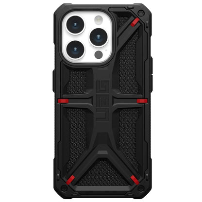 Custodia per Apple iPhone 15 Pro, Urban Armor Gear, Monarch Kevlar, Nera