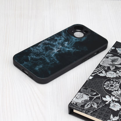 Custodia per Apple iPhone 15, Techsuit, Glaze, Blu