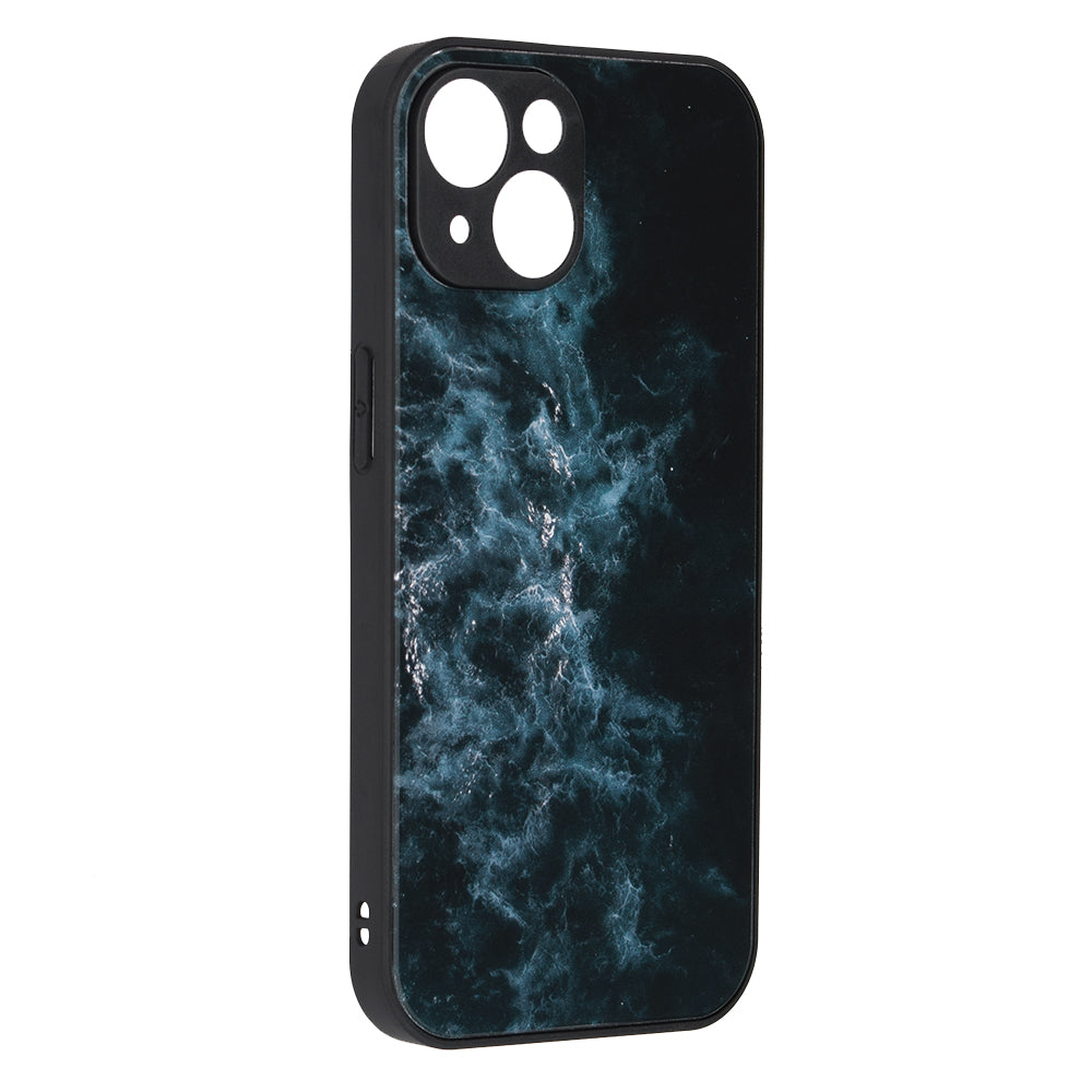 Custodia per Apple iPhone 15, Techsuit, Glaze, Blu
