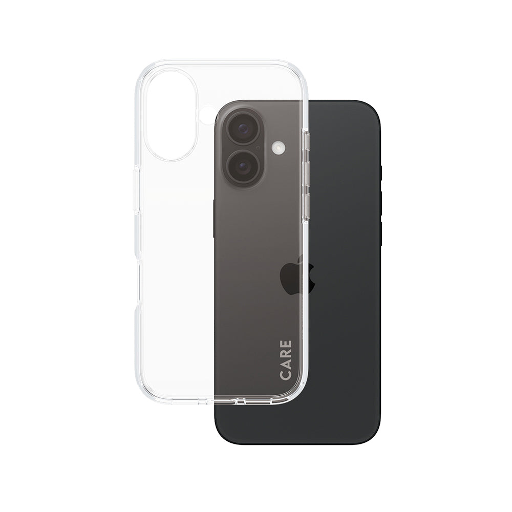 Custodia per Apple iPhone 16, PanzerGlass, Care Urban Combat, Trasparente