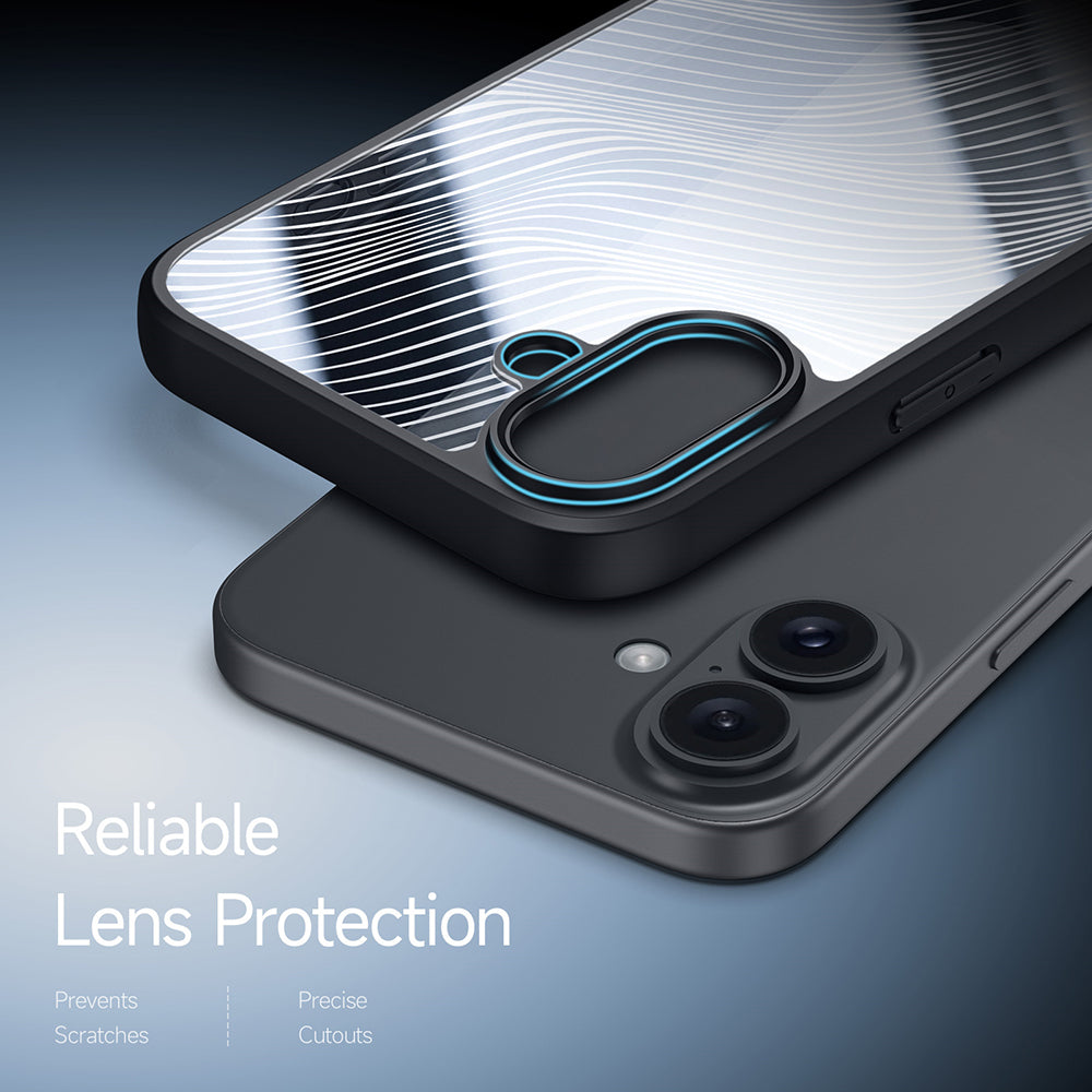 Custodia per Apple iPhone 16 Plus, DUX DUCIS, Aimo, Nera