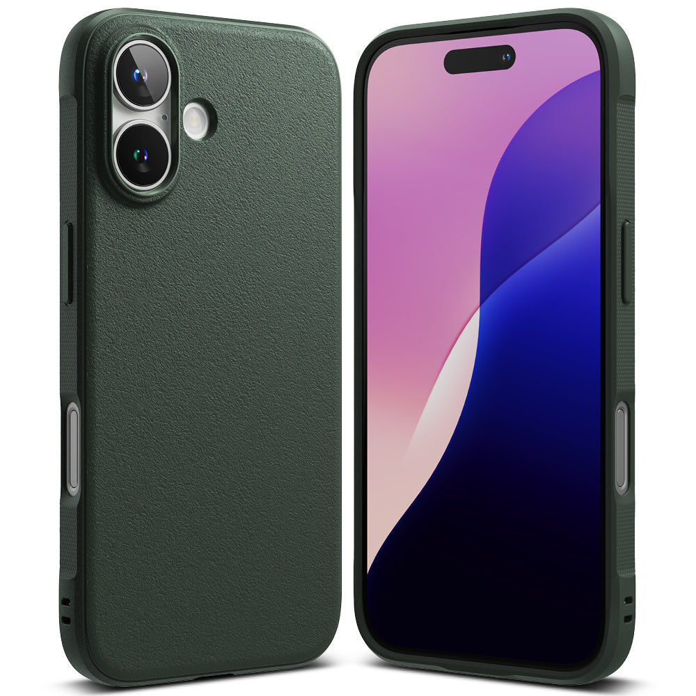 Custodia per Apple iPhone 16 Plus, Ringke, Onyx, Verde Scuro