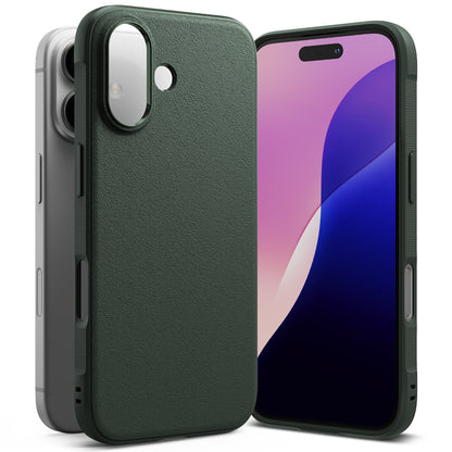Custodia per Apple iPhone 16 Plus, Ringke, Onyx, Verde Scuro