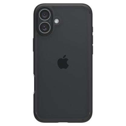 Custodia per Apple iPhone 16 Plus, Spigen, Ultra Hybrid, Nera Opaca