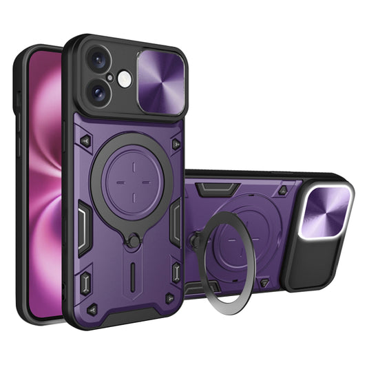 Custodia per Apple iPhone 16 Plus, Techsuit, CamGuard Pro, Viola