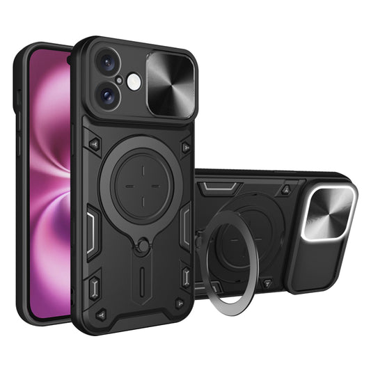 Custodia per Apple iPhone 16 Plus, Techsuit, CamGuard Pro, Nera