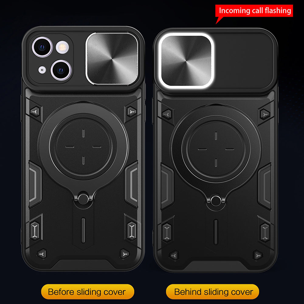 Custodia per Apple iPhone 16 Plus, Techsuit, CamGuard Pro, Rossa