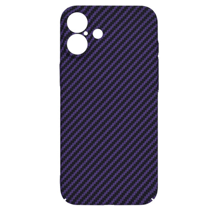 Custodia per Apple iPhone 16 Plus, Techsuit, Carbonite FiberShell, Viola