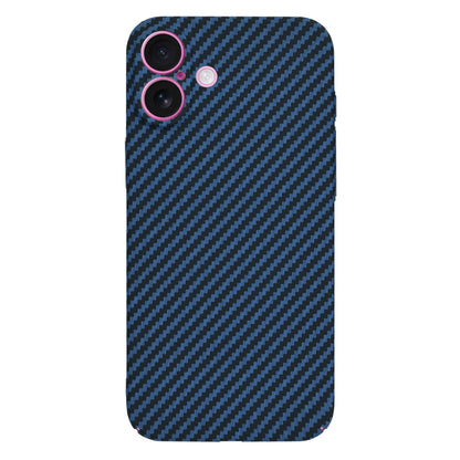 Custodia per Apple iPhone 16 Plus, Techsuit, Carbonite FiberShell, Turchese