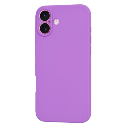 Custodia per Apple iPhone 16 Plus, Techsuit, SoftFlex, Viola