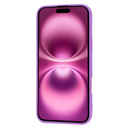 Custodia per Apple iPhone 16 Plus, Techsuit, SoftFlex, Viola