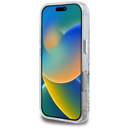 Custodia per Apple iPhone 16 Pro, Karl Lagerfeld, IML Sketched Graphic Logo, Trasparente