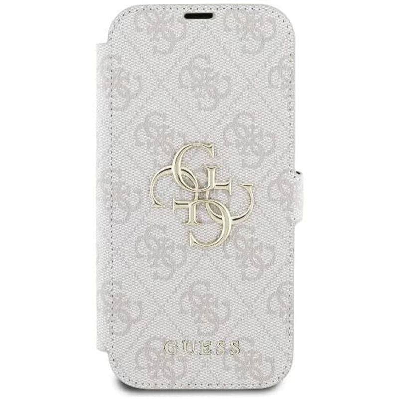 Custodia per Apple iPhone 16 Pro Max, Guess, 4G Book, Rosa