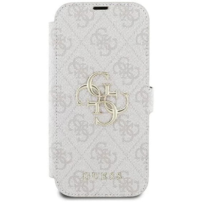 Custodia per Apple iPhone 16 Pro Max, Guess, 4G Book, Rosa