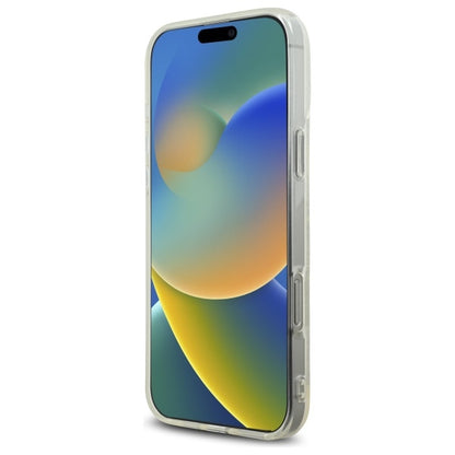 Custodia per Apple iPhone 16 Pro Max, Karl Lagerfeld, IML Rhinestones Transparent Logo, Trasparente