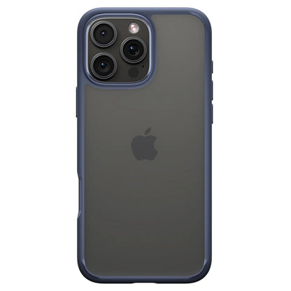 Custodia per Apple iPhone 16 Pro Max, Spigen, Ultra Hybrid, Blu Navy
