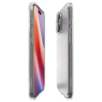 Custodia per Apple iPhone 16 Pro Max, Spigen, Ultra Hybrid, Trasparente Satinata ACS07993
