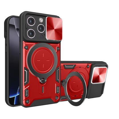 Custodia per Apple iPhone 16 Pro Max, Techsuit, CamGuard Pro, Rossa