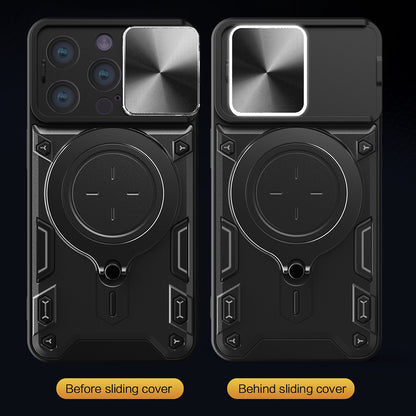 Custodia per Apple iPhone 16 Pro Max, Techsuit, CamGuard Pro, Rossa