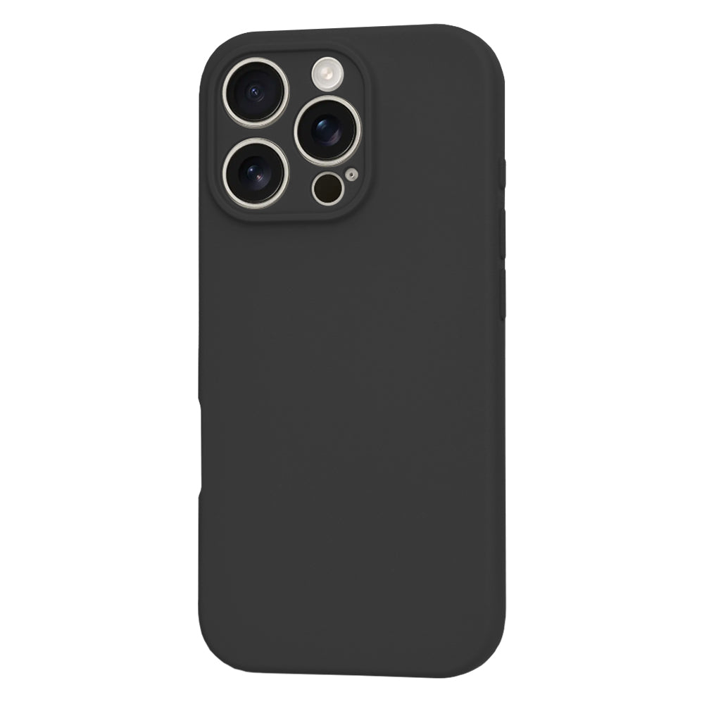 Custodia per Apple iPhone 16 Pro Max, Techsuit, SoftFlex, Nera
