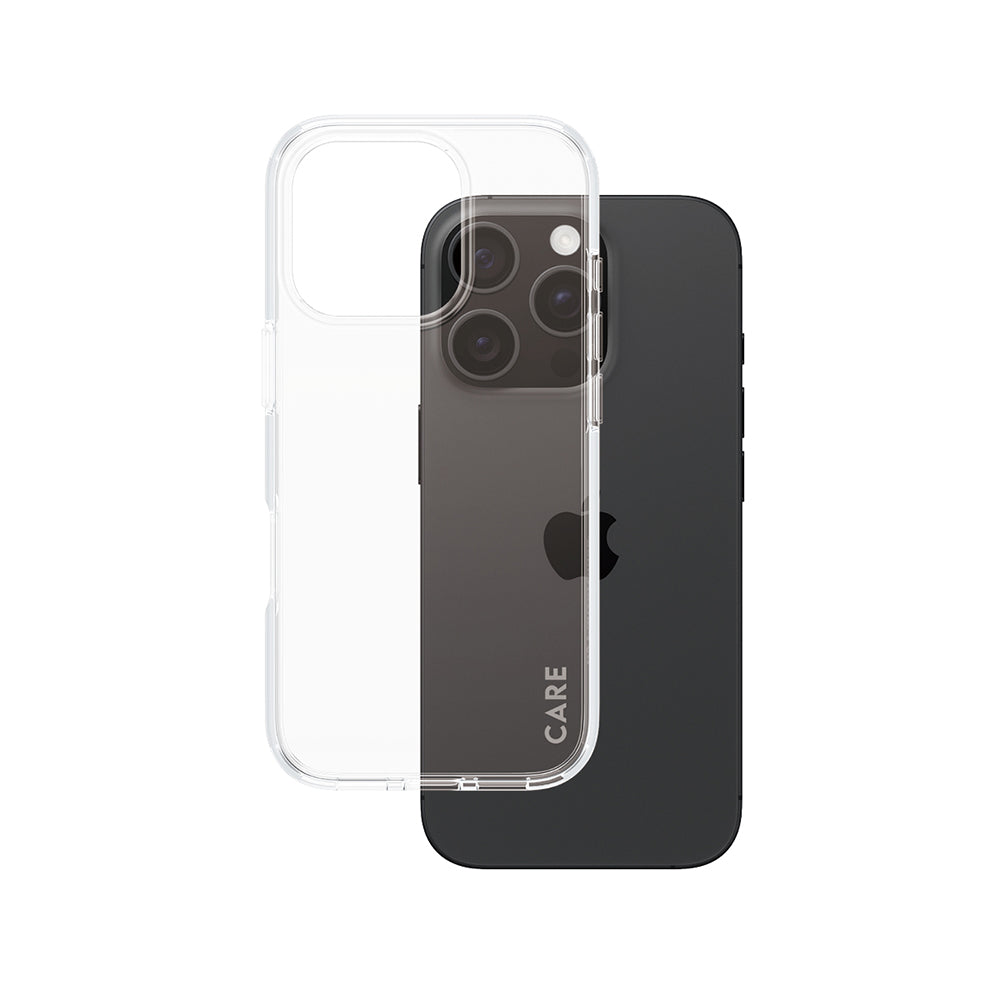 Custodia per Apple iPhone 16 Pro, PanzerGlass, Care Urban Combat, Trasparente