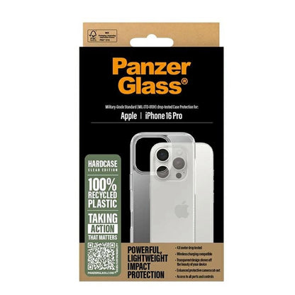 Custodia per Apple iPhone 16 Pro, PanzerGlass, HardCase, Trasparente