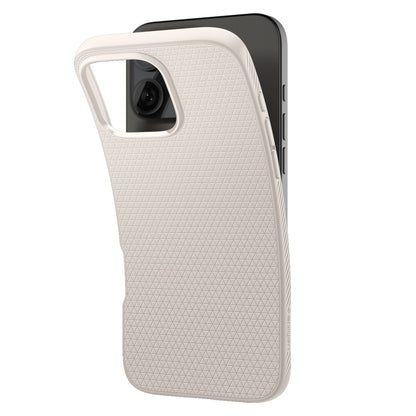 Custodia per Apple iPhone 16 Pro, Spigen, Liquid Air, Beige ACS08120