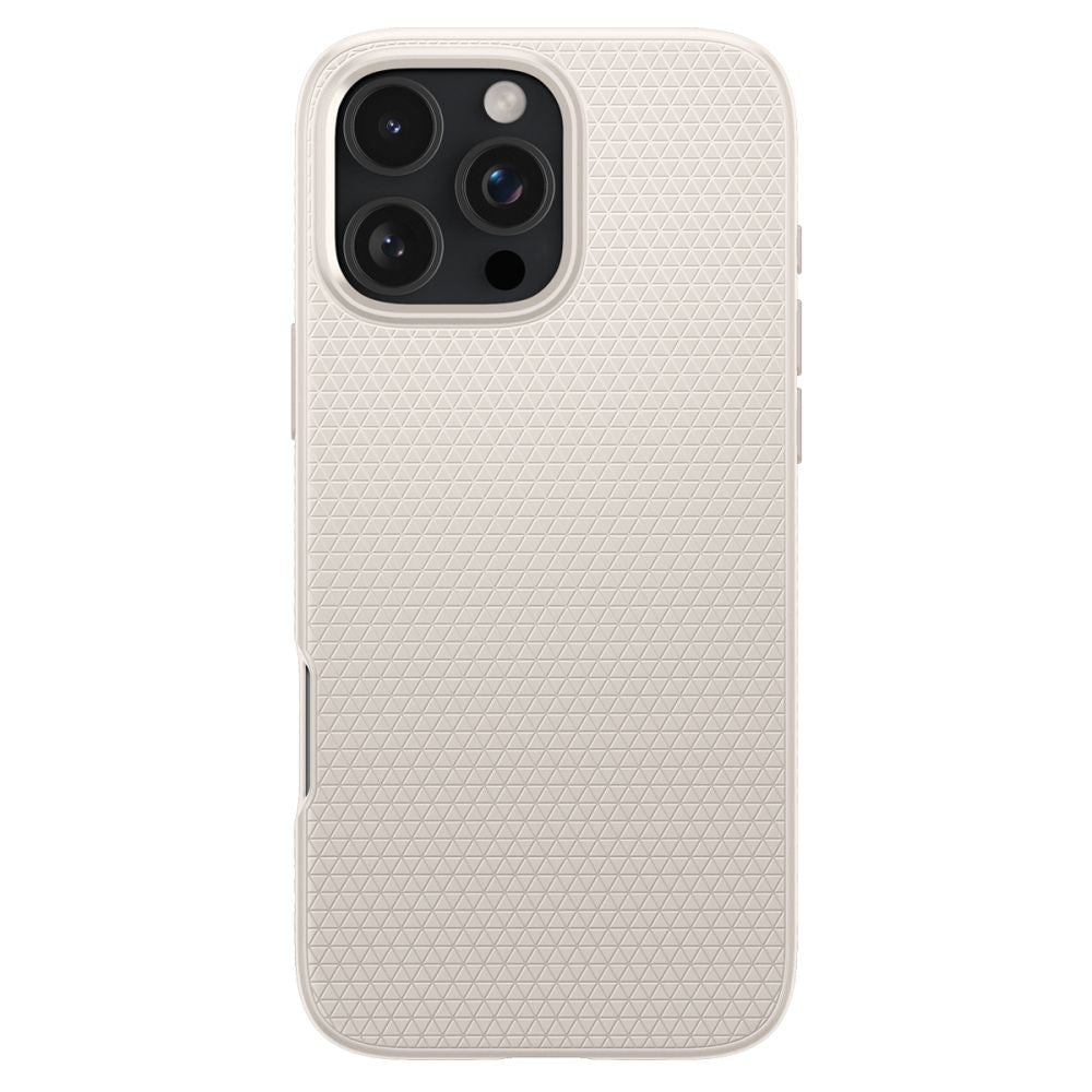 Custodia per Apple iPhone 16 Pro, Spigen, Liquid Air, Beige ACS08120